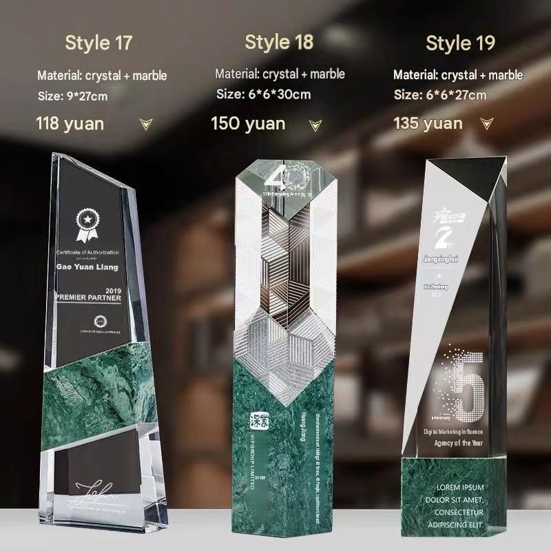 Angled Marble Trophy suppliers