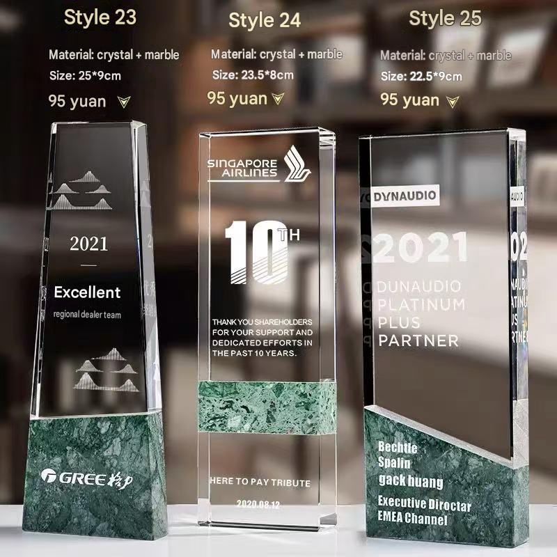 Angled Marble Trophy high quality